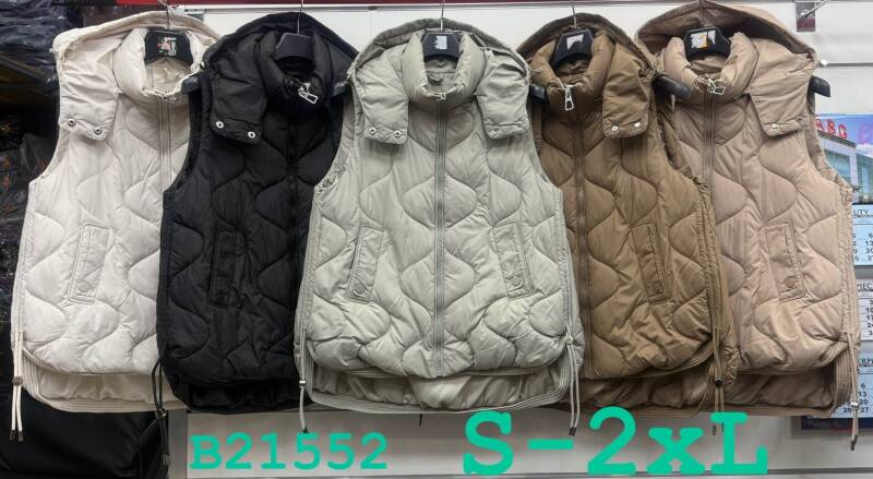 Kamizelka damskie Roz S-2XL, 1 Kolor Paczka 4 szt